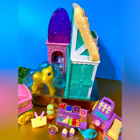 MY LITTLE PONY G3 VINTAGE 2003 BLOOMIN’ BLOSSOMS SHOP & MEADOWBR… - Picture 13 of 16